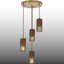 Luminaire suspendu grappe 4 lumières