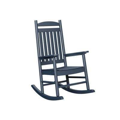 Chaise berçante décontractée pour l'extérieur