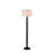 Arden 61" In Coastal Littoral Wood Insp Modern Floor Lamp