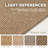 Machine Washable Cotton Area Rug with Non-Slip Backing， Tan/Brown-1340317807