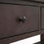 Console rétro avec deux tablettes ouvertes, structure et pieds en bois de pin massif-98550760-98550759