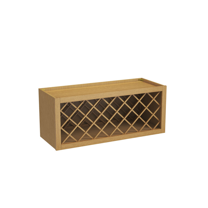 Armoire murale à vin de cuisine prête à assembler l 36 po x H 15 po x P 13,5 po CASAINC, W36"x H15"