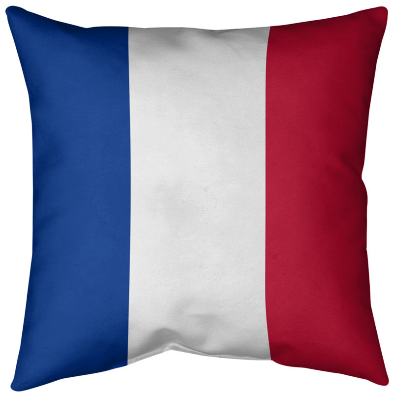 Coussin intérieur/extérieur pour le football buffalo, 16 po x 1 po, Blanc
