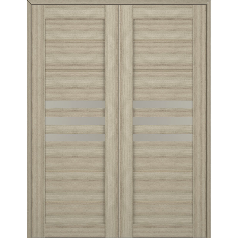 Porte française Dome, Réversible, Shambor, 35,5 po x 79,37 po