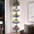 Adjustable Five-Tier Corner Shower Shelf With Hooks And Rust-Proof Pull-Out Brackets, 62-113 Inch Storage Rack