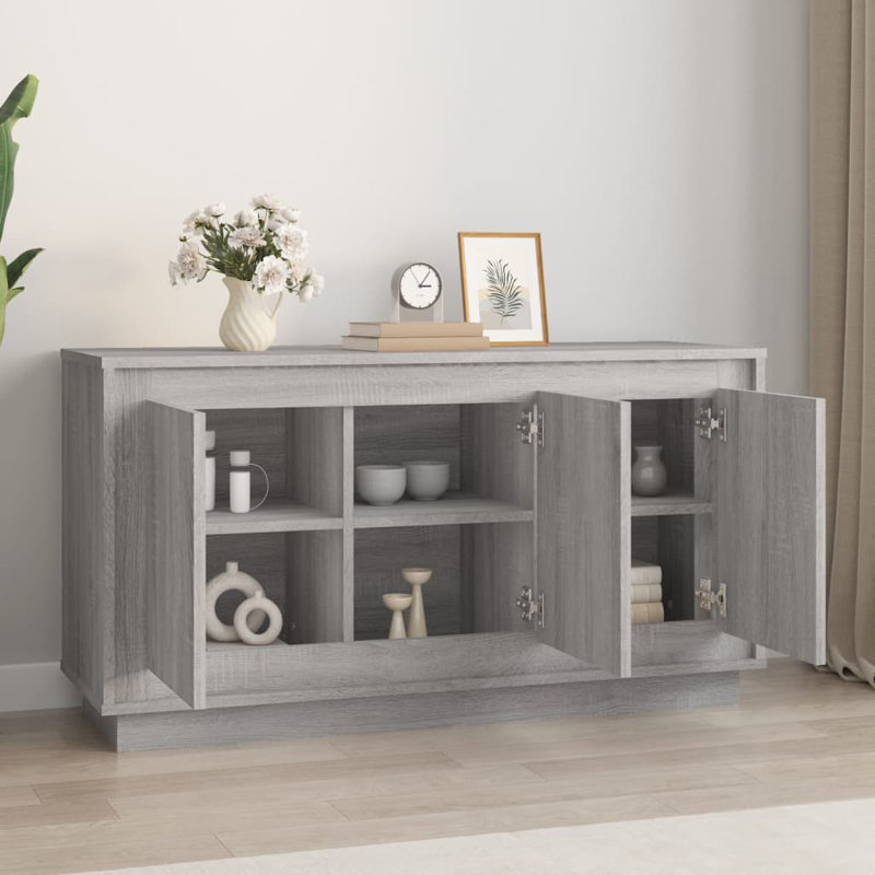 Mattawa 102cm Sideboard, Grey Sonoma