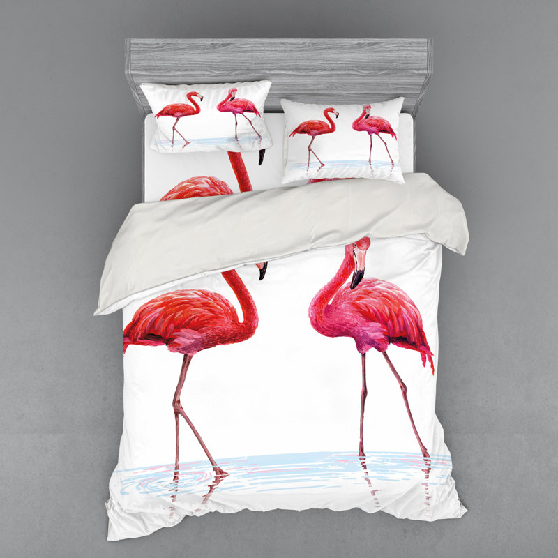 Coastal Polyester Duvet Cover, Queen Duvet Cover + 3 Additional Pieces