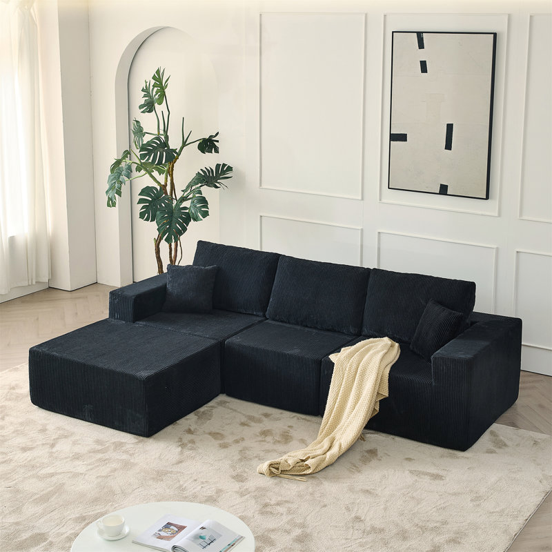 110" Cloud Modular Sectional Sofa