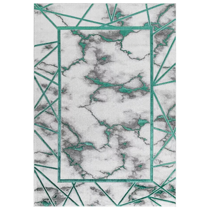 Marble Indoor / Outdoor Area Rug, Runner 120 x 170 cm
