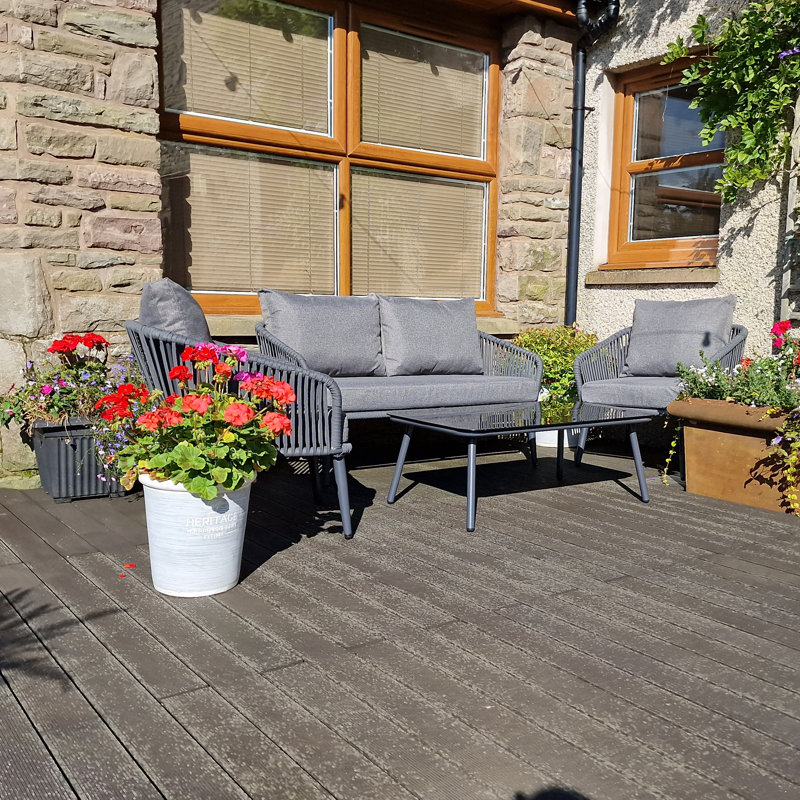 Fairlough 4 - Person Seating Group with Cushions