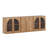 Modular Cabinet 3-Piece Sideboard with Shelves, Camel-97068381