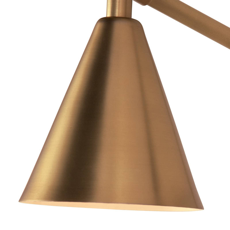 Sal Task Sconce, Natural Brass