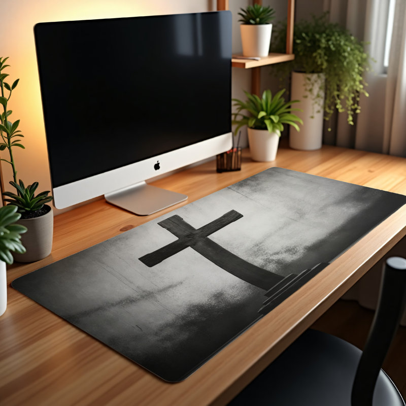 Polyester Desk Pad, 31.5x15.5