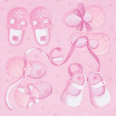 Serviettes jetables en papier Baby Basic