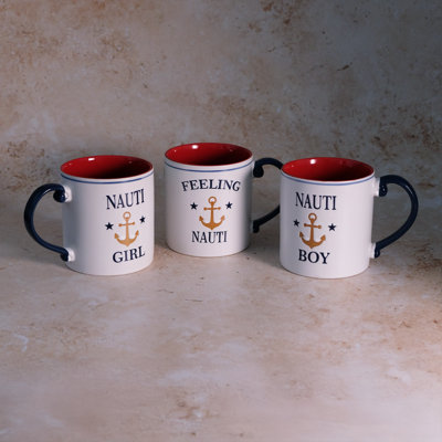 TASSE D'ILI NAUTI 21OZ, 3 ASS