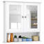 Armoire de salle de bain murale l 5 po x H 23 po x P 22 po Barbro-1481143363