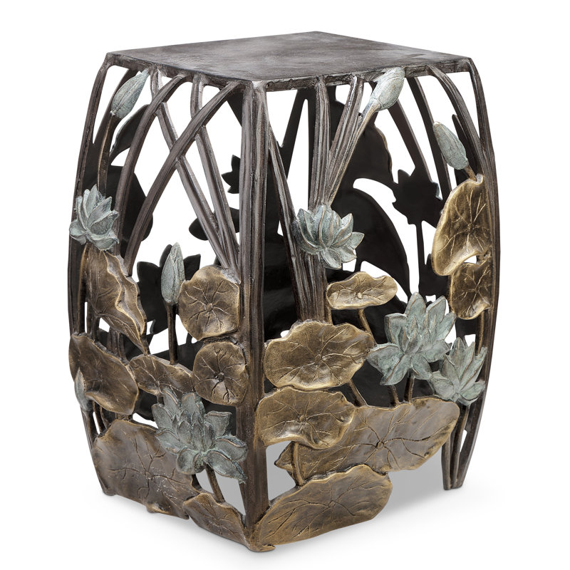 Table d'appoint nénuphars