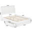 Lit plateforme en bois massif Lamayia avec pied de lit et tiroirs de rangement-846832785-832896265