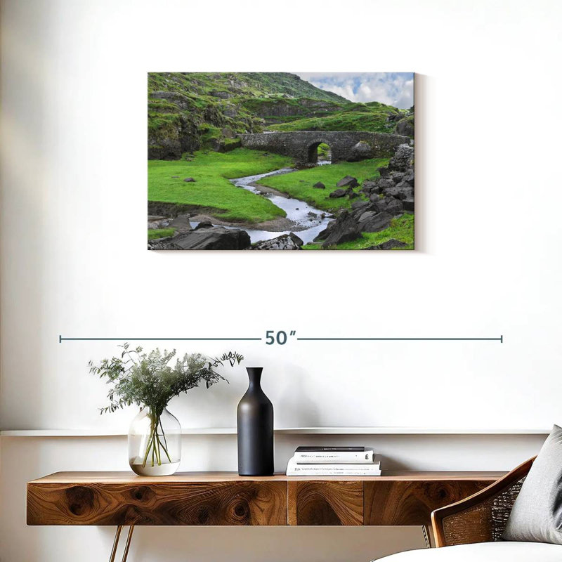 Lilie Stone Bridge sur Dunloe River, H 20 po x l 30 po