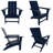 Joubert Foldable Outdoor Adirondack Set-81833432