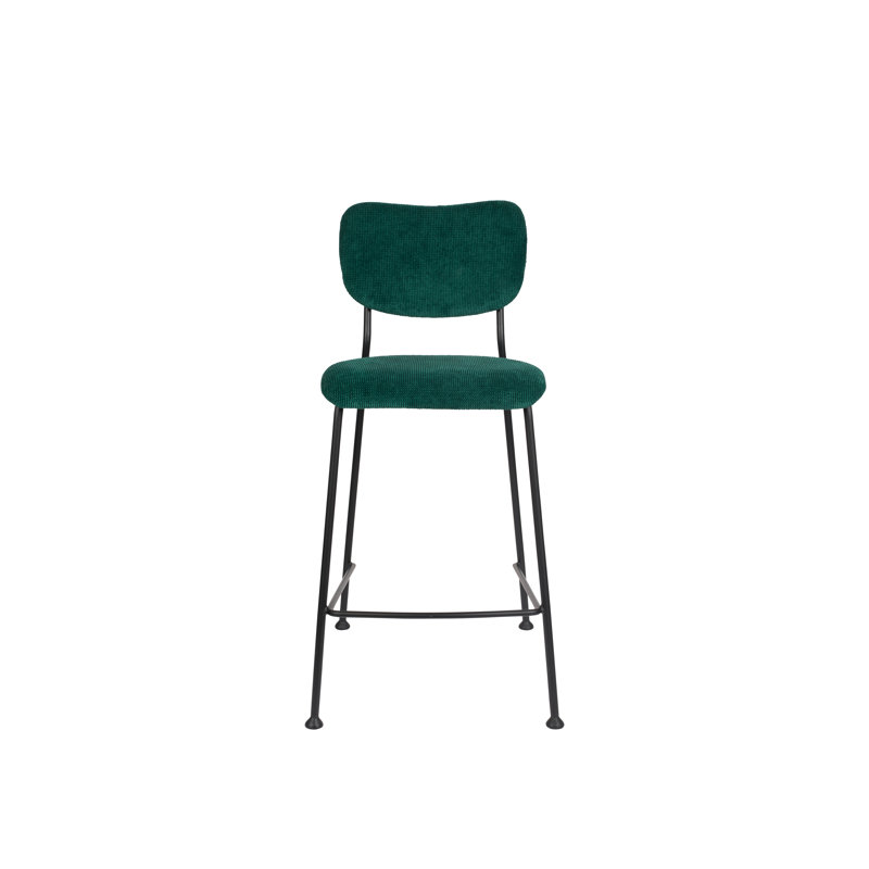 Benson Bar Stool, Gray, Counter Stool (25” Seat Height)