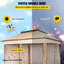 11 Ft. W x 11 Ft. D Metal Gazebo