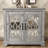 Blaire 29.3" H 2-Door Mirrored Wood Accent Cabinet-53010427