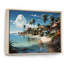 Beach Tropical Vibes - Coastal Beach, art mural encadré-1327175395-1327175403
