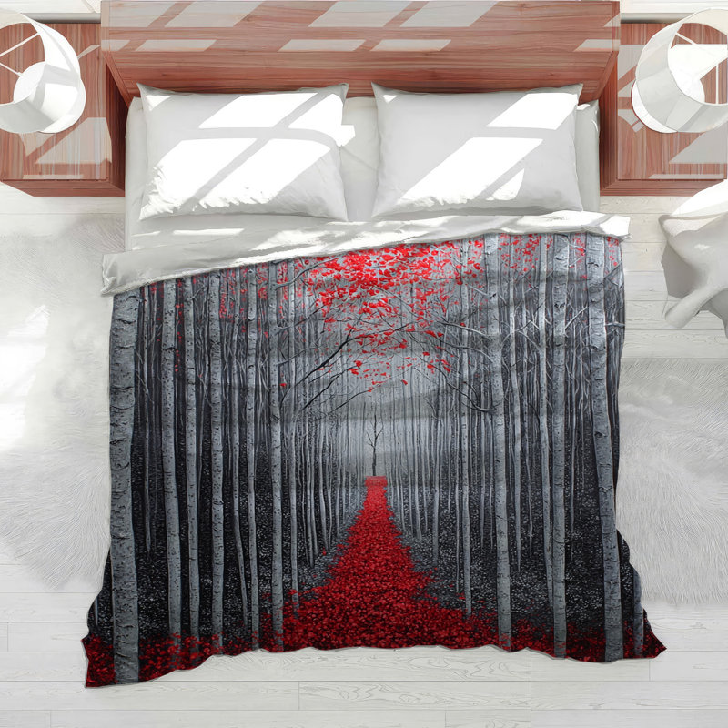 Édredon Winter Forest Bedding, Édredon simple TG