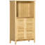 Tour de rangement Home, armoire de plancher, armoire de salle de bain, buffet
