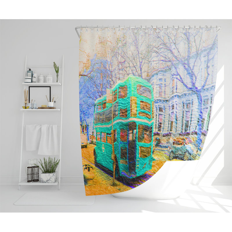 Dilshod Polyester Shower Curtain Set