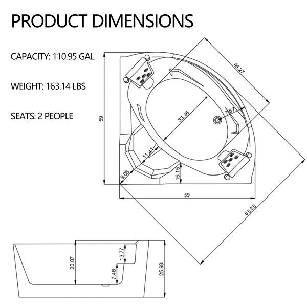 Dimensions du produit