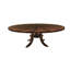 Round Mahogany Dining Table For Seating 10-12 People 