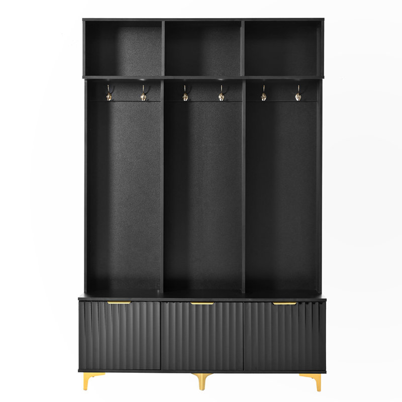 Armoire décorative, Noir
