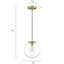 Luminaire sphère suspendu 1 lumières simple Cournoyer-1625067463-1625067458