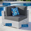 Chaise de coin d'extérieur Convene-328933237