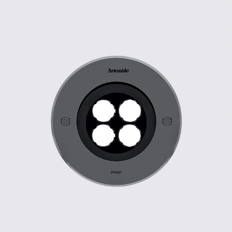 Ego Recessed Round Outdoor LED Ceiling Light