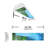 Waterfall Rectangle Fixture Component Ceiling Light