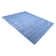 Ariq Abstract Hand Loomed Wool Area Rug in Denim