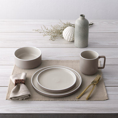 Couvert individuel 4 pièces Noritake ColorTrio Stax