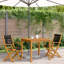 Chaises de patio pliantes vidaXL-1924204753