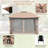 12 pi. L 10 pi. D Pavillon de jardin en acier