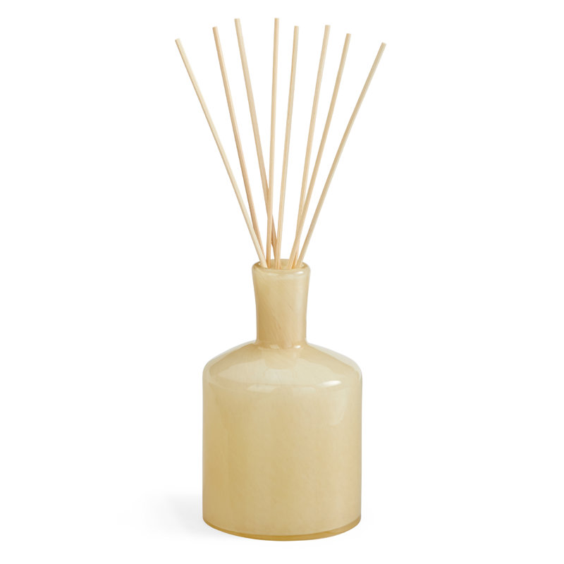 Chamomile Lavender Hand-Blown Glass Reed Diffuser