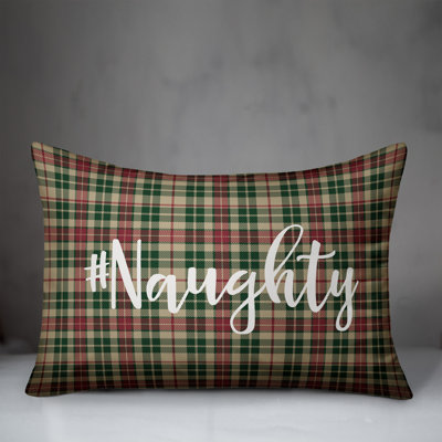 Plaid Throw Pillow