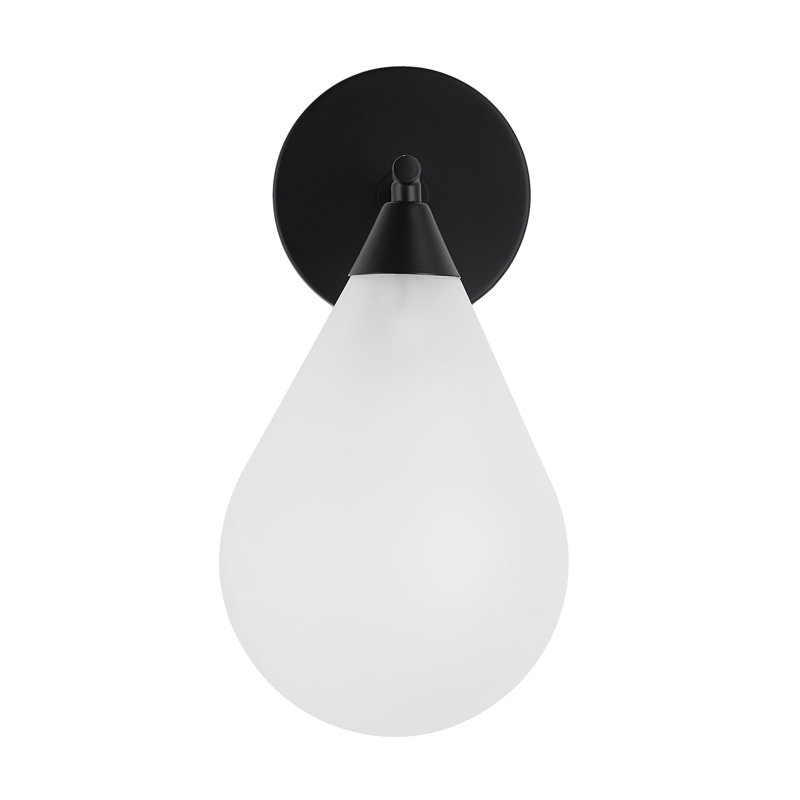 1 - Light Flush Mounted Sconce by Renwil, Matte Black