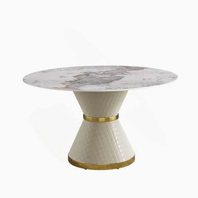 Round Dining Table With Pedestal Base