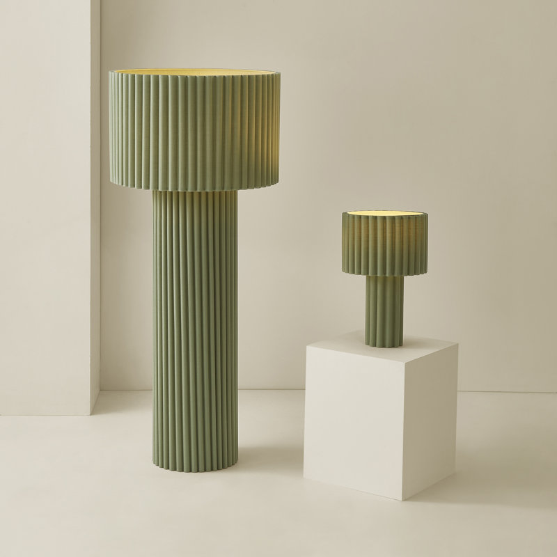 Lenny Table Lamp, No, Green