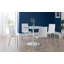 Aarshi Round Metal Base Dining Table-1695737431