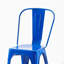 Ensemble de 2 chaises de salle à manger en métal ultrabrillant de 18 pouces de hauteur-1293422198-1293422153