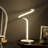 White S-Curve LED Table Lamp